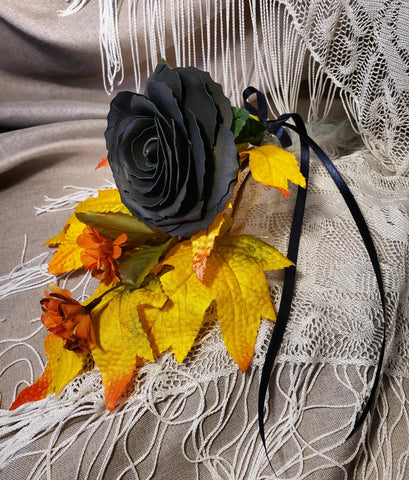 Luxury Leather Rose -Spooktacular Collection {C} all rights reserved