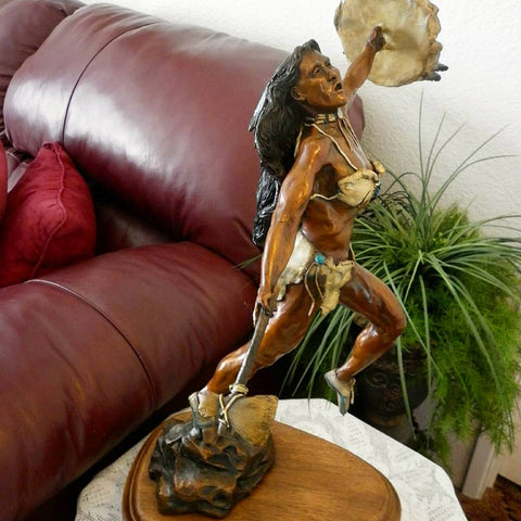 Bronze Sculpture Collector Edition Proud Spirit (C) All Rights Reserved Sculptures & Statues