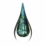 Art Glass Peacock Glass