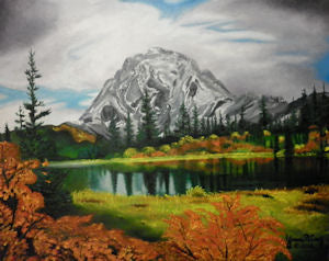 "Autumn Rockies" Print From Original FA2