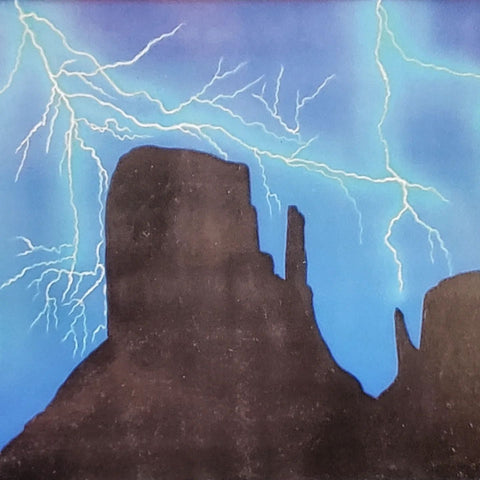 "Lightning Storm"  Monument - Print From Original FA13